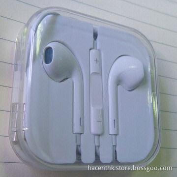 Earphones with MIC/Voice Control OEM Manufactory, Original for iPhone 5